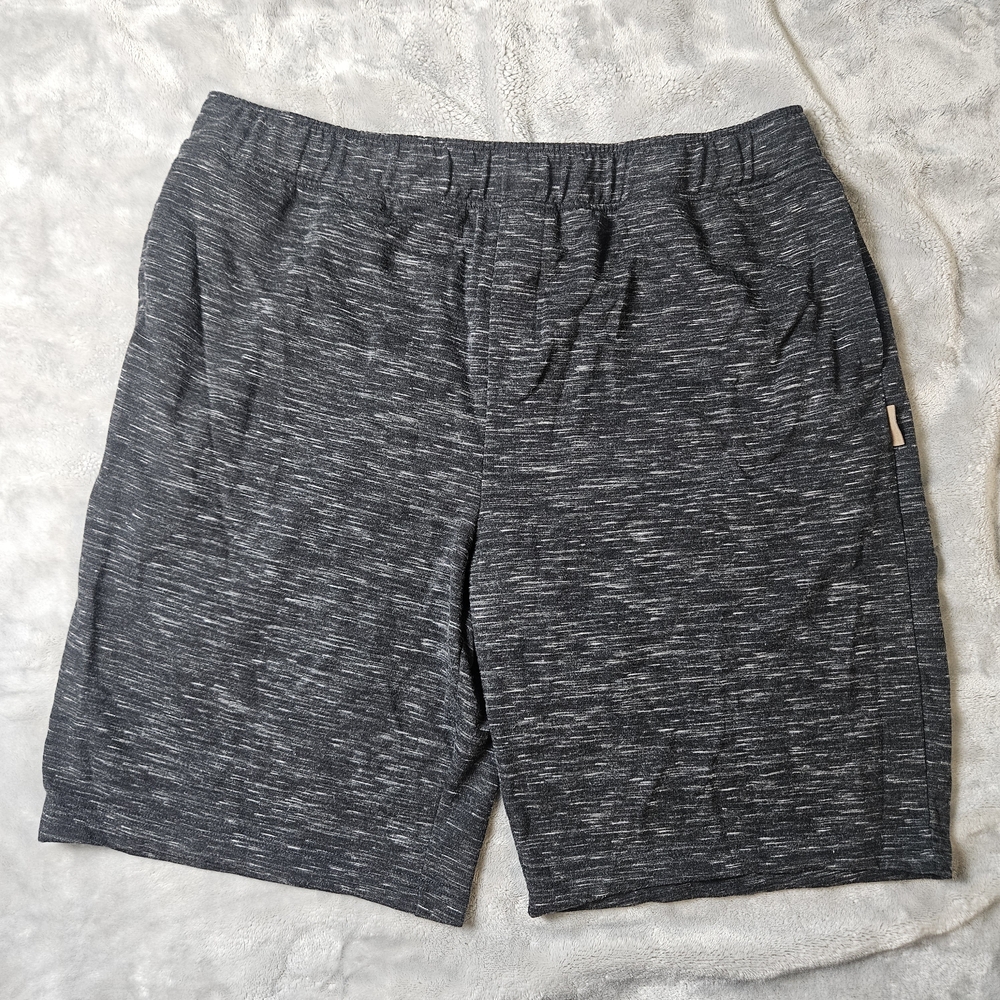 ZeroXposur Men’s Heather Gray Athletic Shorts XL Elastic Waist
